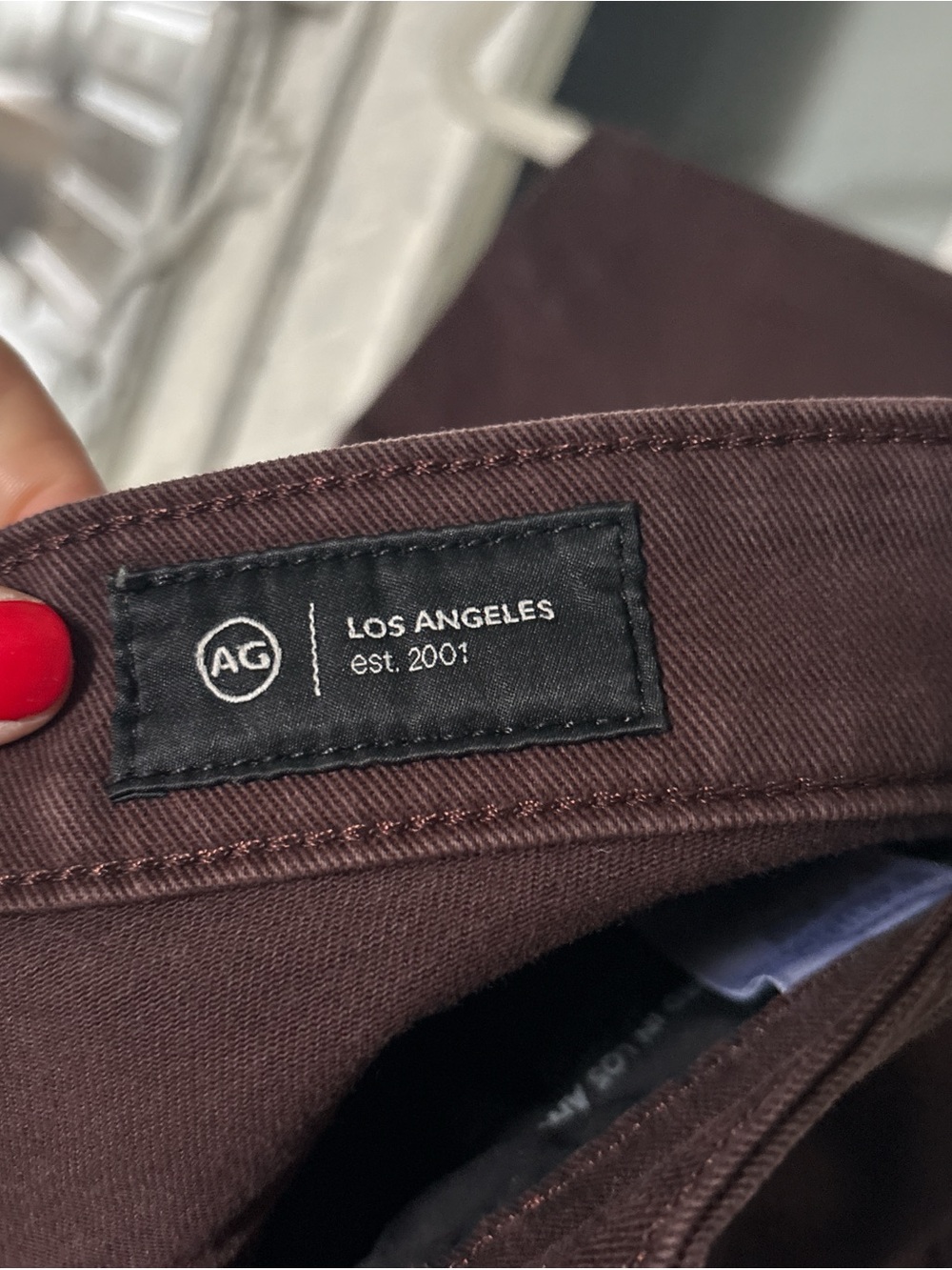 Ag Adriano Goldschmied Women's Jeans in Deep Brown